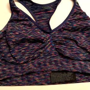 Sports Bra XXL Rainbow Sprinkles Like New